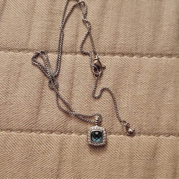 David Yurman Topaz Necklace - Picture 4 of 4